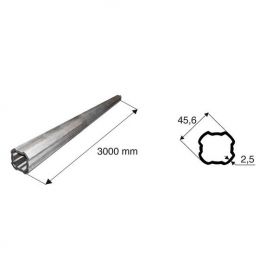 Tube de transmission quadrilobé de diamètre 45.6