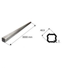 Tube de transmission quadrilobé de diamètre 49.9 Tube de transmission quadrilobé de diamètre 49.9
