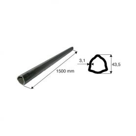 Tube de transmission triangulaire de diamètre 43.5