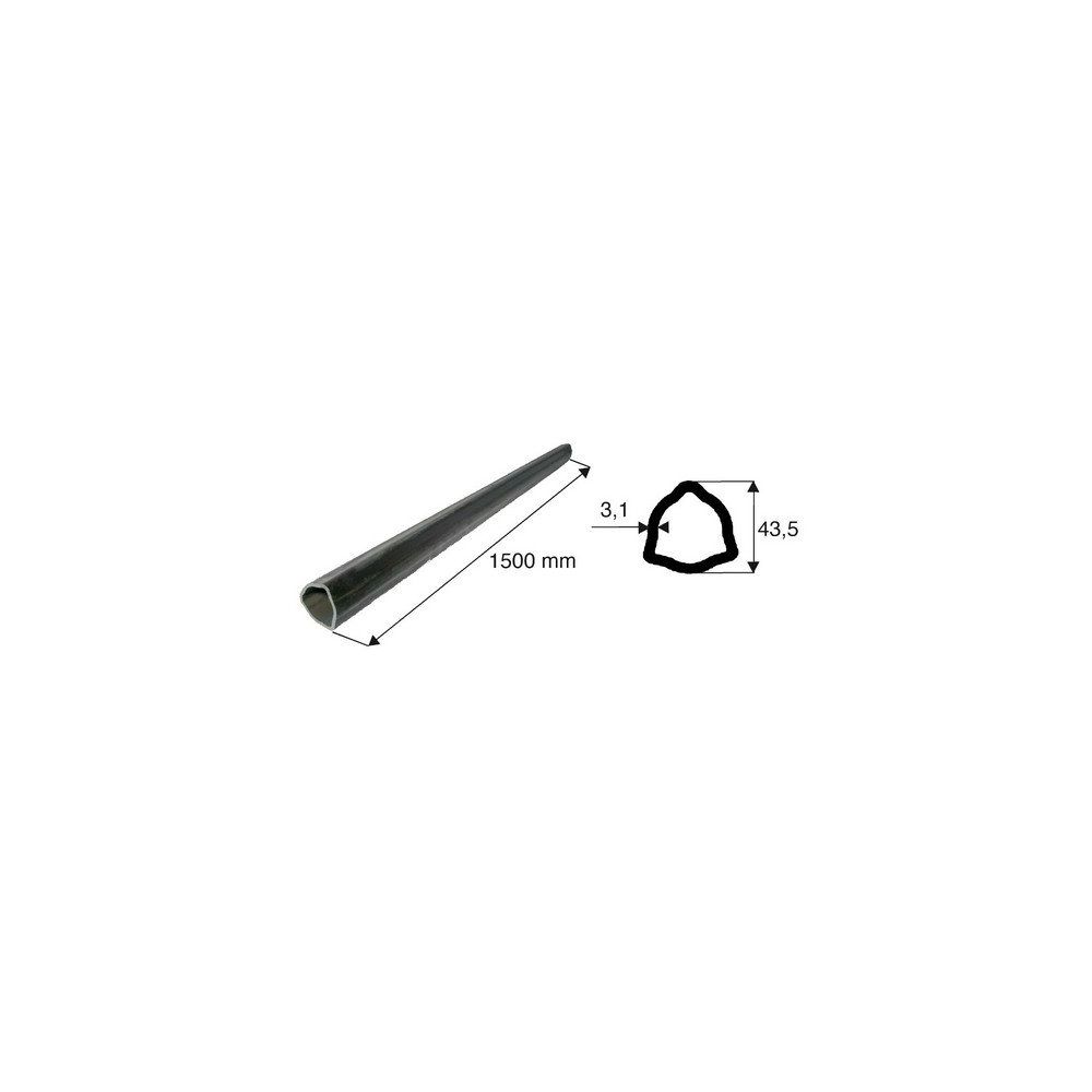 Tube de transmission triangulaire de diamètre 43.5
