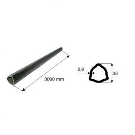 Tube de transmission triangulaire de diamètre 36