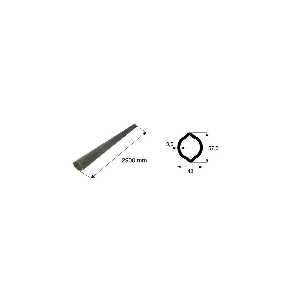 Tube de transmission citron de diamètre 48x57.5