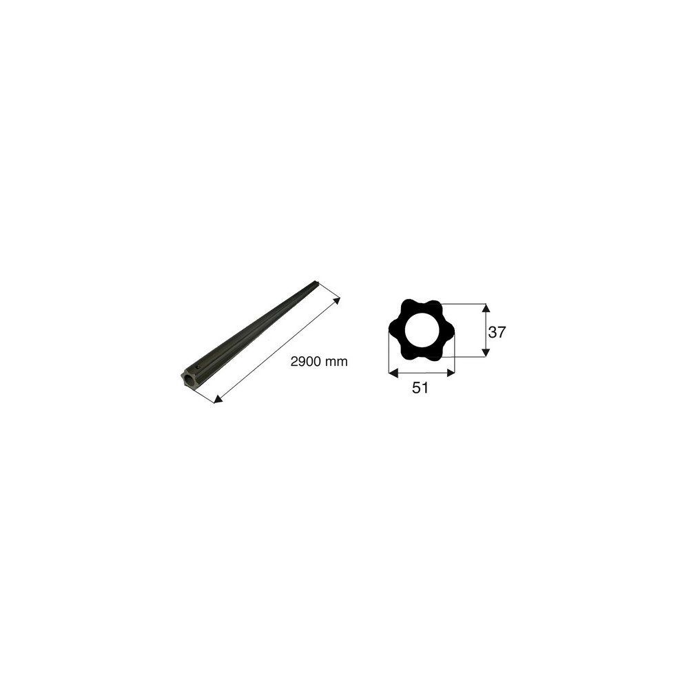 Tube de transmission étoile de diamètre 51x37