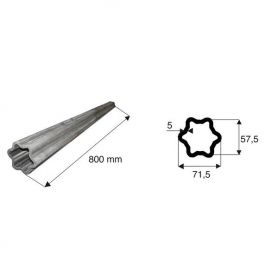 Tube de transmission étoile de diamètre 71.5x57.5