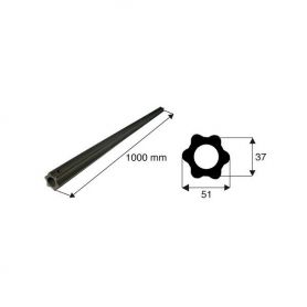 Tube de transmission étoile de diamètre 51x37