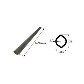 Tube de transmission citron de diamètre 23.5x31