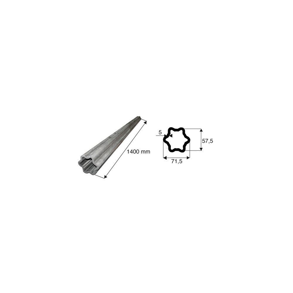 Tube de transmission étoile de diamètre 71.5x57.5
