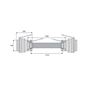 Protecteur 2 joints homocinétiques