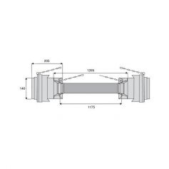 Protecteur 2 joints homocinétiques