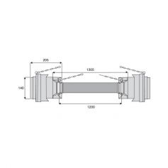 Protecteur 2 joints homocinétiques