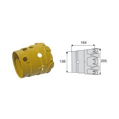 Bol homocinétique pour croisillons 23.8x61.3 - 22x76-80 Bol homocinétique pour croisillons 23.8x61.3 - 22x76-80