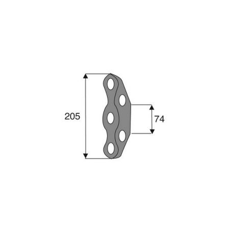 Flexo diamètre extérieur 205- intérieur 74, longueur 59 WALTERSCHEID Flexo diamètre extérieur 205- intérieur 74, longueur 59 WALTERSCHEID