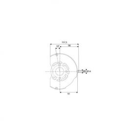 Platine pour bols machines amovibles