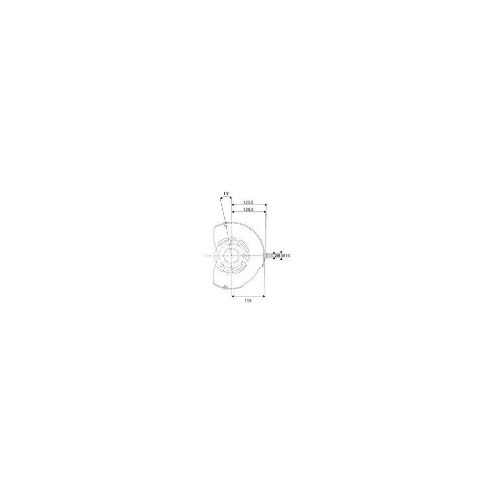 Platine pour bols machines amovibles