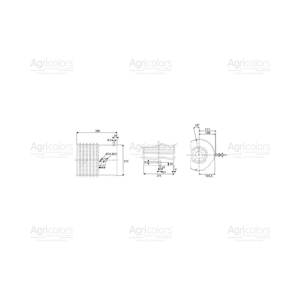 Bols protecteurs machines amovibles