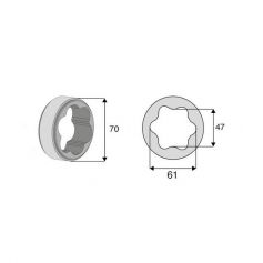 Bague anti vibration