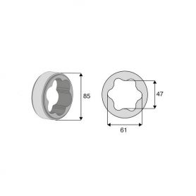 Bague anti vibration