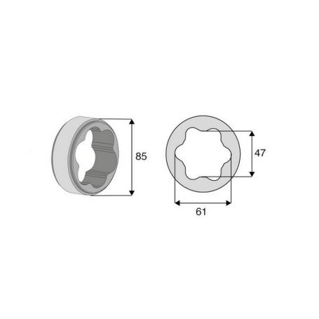 Bague anti vibration