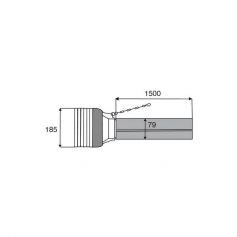 Demi protecteur intérieur Power Drive Diamètre 185mm - Walterscheid Demi protecteur intérieur Power Drive Diamètre 185mm - Walterscheid