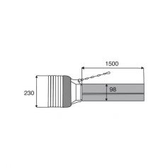 Demi protecteur intérieur Power Drive Diamètre 230mm - Walterscheid Demi protecteur intérieur Power Drive Diamètre 230mm - Walterscheid