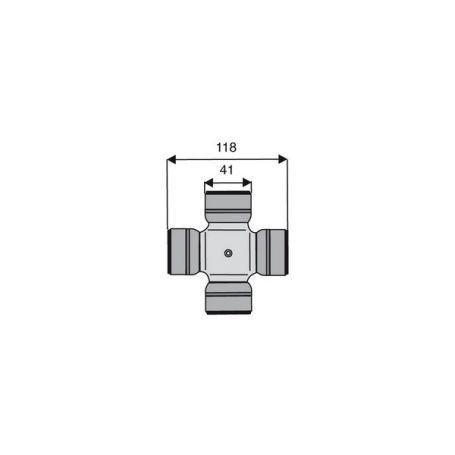 Croisillon circlips extérieurs 41 x 118 Croisillon circlips extérieurs 41 x 118