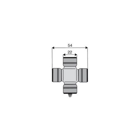 Croisillon circlips extérieurs 22 x 54 Croisillon circlips extérieurs 22 x 54