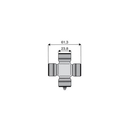 Croisillon circlips extérieurs 23.8 x 61.3 Croisillon circlips extérieurs 23.8 x 61.3