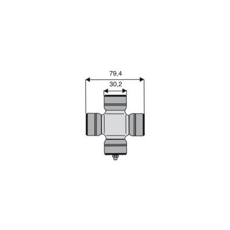 Croisillon circlips extérieurs 30.2 x 79.4 Croisillon circlips extérieurs 30.2 x 79.4