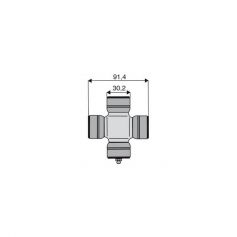 Croisillon circlips extérieurs 30.2 x 91.4 Croisillon circlips extérieurs 30.2 x 91.4