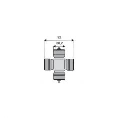 Croisillon circlips extérieurs 30.2 x 92 Croisillon circlips extérieurs 30.2 x 92