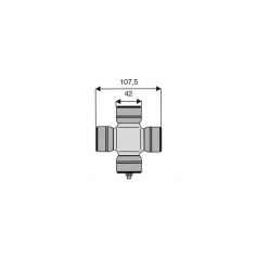 Croisillon circlips extérieurs 42 x 107.5