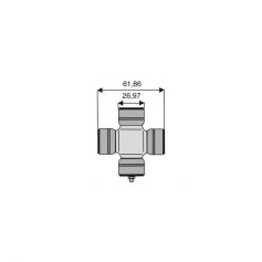 Croisillon circlips extérieurs 26.97 x 61.86 Croisillon circlips extérieurs 26.97 x 61.86