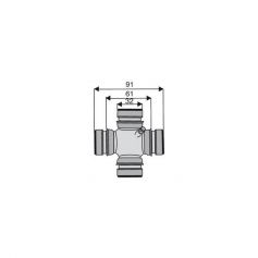 Croisillon circlips intérieurs 32 x 61 Croisillon circlips intérieurs 32 x 61