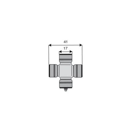 Croisillon circlips extérieurs 17 x 41 Croisillon circlips extérieurs 17 x 41