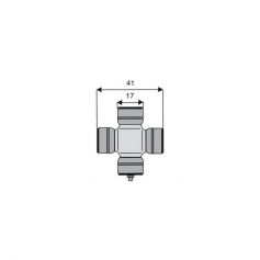 Croisillon circlips extérieurs 17 x 41 Croisillon circlips extérieurs 17 x 41