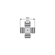 Croisillon circlips extérieurs 30.2 x 86.8 Croisillon circlips extérieurs 30.2 x 86.8