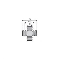 Croisillon circlips intérieurs 29 x 51.9 Croisillon circlips intérieurs 29 x 51.9