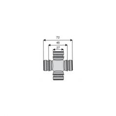 Croisillon circlips intérieurs 27 x 46 Croisillon circlips intérieurs 27 x 46