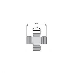 Croisillon circlips extérieurs 32 x 86 Croisillon circlips extérieurs 32 x 86