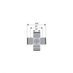 Croisillon circlips intérieurs 37 x 67 Croisillon circlips intérieurs 37 x 67