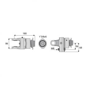 Limiteur boulon roue libre 27x74.6