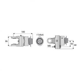 Limiteur boulon roue libre 30.2x80
