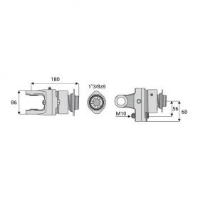 Limiteur boulon roue libre 30.2x80