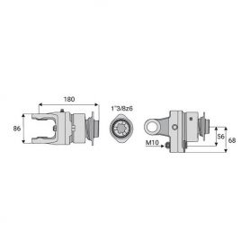 Limiteur boulon roue libre 32x76