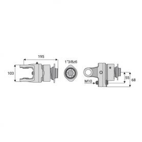 Limiteur boulon roue libre 30.2x92