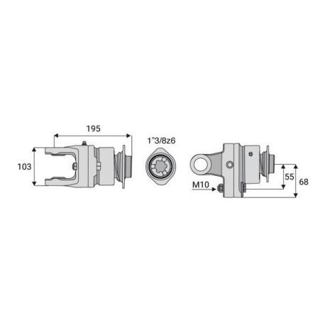 Limiteur boulon roue libre 30.2x92 Limiteur boulon roue libre 30.2x92