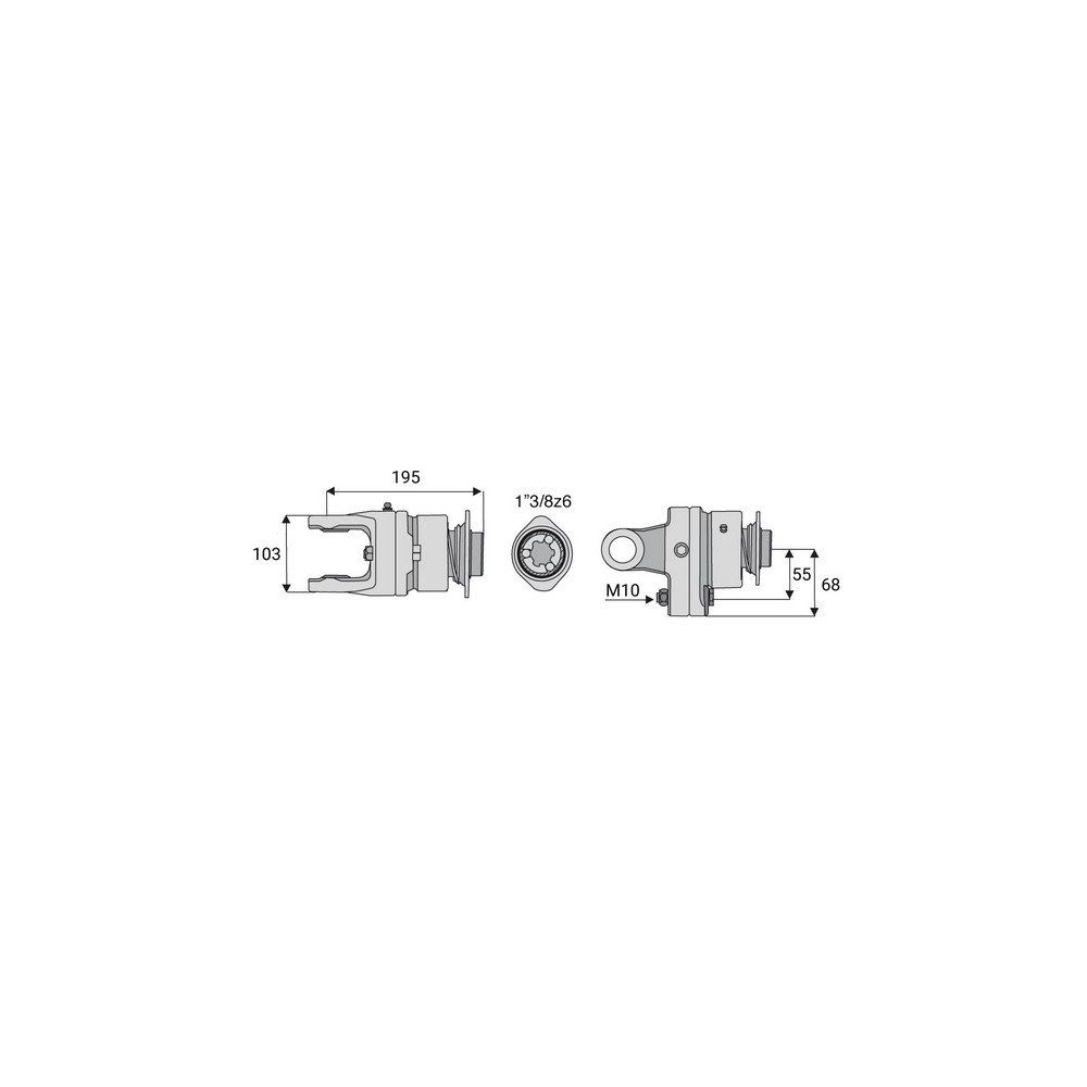 Limiteur boulon roue libre 30.2x92