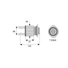 Limiteur à cames en étoile avec alésage 1"3/8z6 Limiteur à cames en étoile avec alésage 1"3/8z6