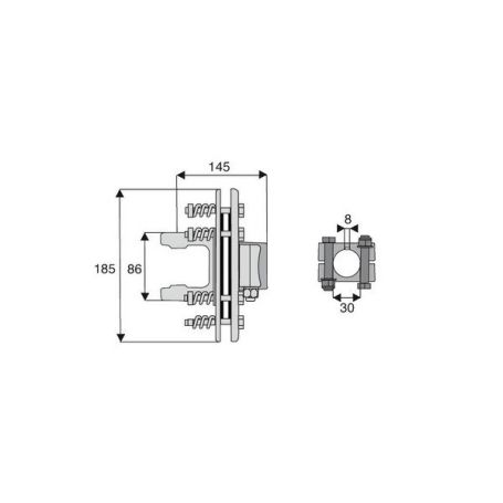Limiteur à friction 27x74.6