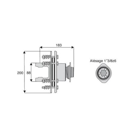 Limiteur à friction roue libre incorporée